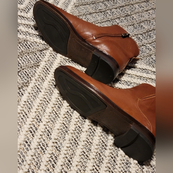 Franco Sarto Marcus Booties Cognac 6M New without Box - Picture 12 of 13